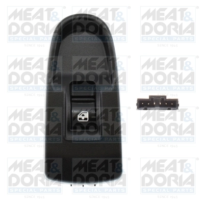 Switch, window regulator